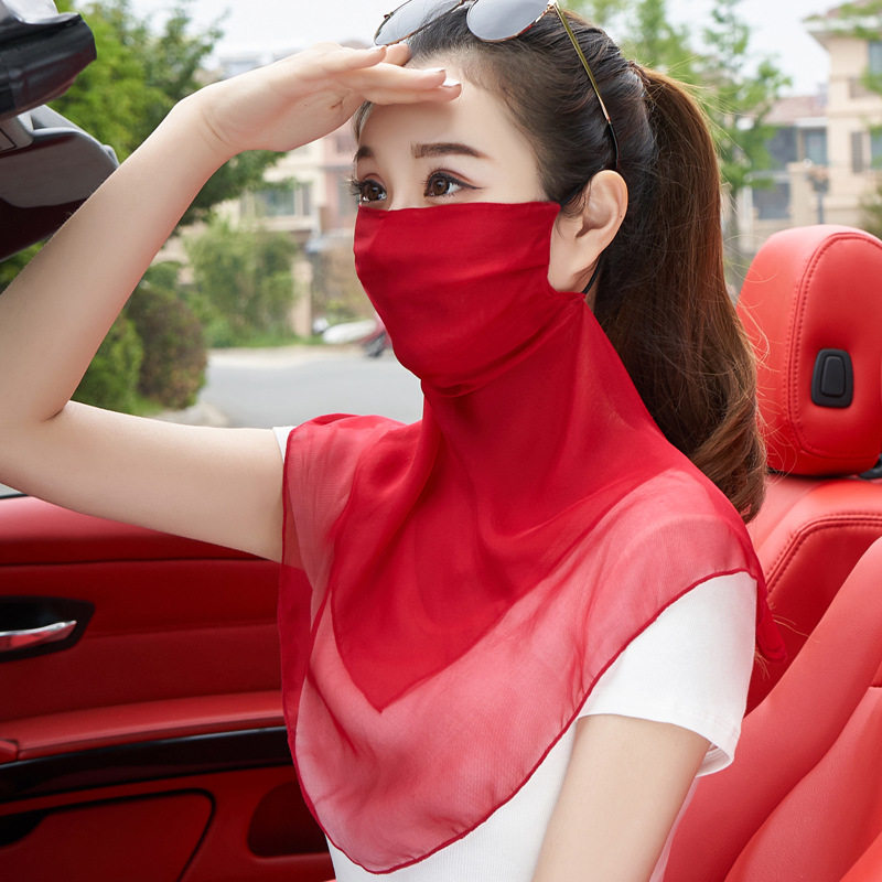 100%桑蚕丝口罩透气护颈夏天防晒面纱女真丝面罩全脸薄款遮阳,服饰配件/皮带/帽子/围巾,防晒面纱/面罩,淘宝优惠券,粉丝福利购,淘宝优惠卷