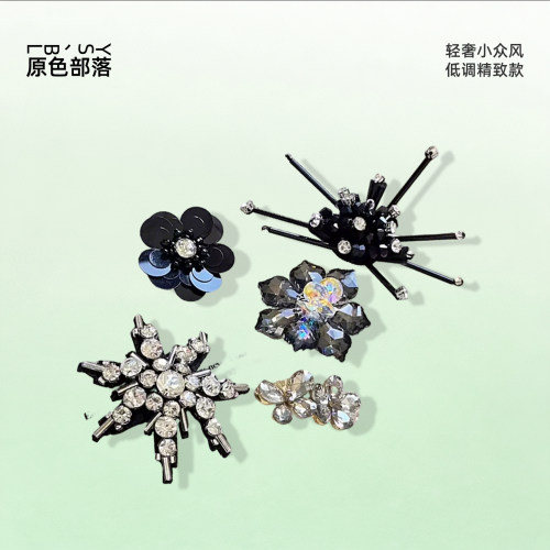 新款洞洞鞋花配件高级感鞋子饰品