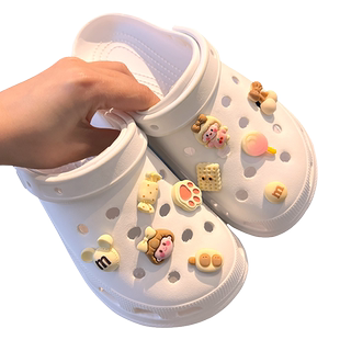 适配卡骆驰洞洞鞋配饰diy鞋花卡洛驰拖鞋配件装饰扣鞋扣花扣可爱