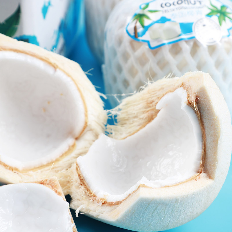 麦呦呦进口泰国新鲜椰青空运椰子虎椰,水产肉类/新鲜蔬果/熟食,椰青,淘宝优惠券,粉丝福利购,淘宝优惠卷