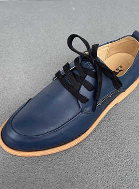 37.38 公牛真皮小码男鞋韩版休闲头层牛皮系带男皮鞋 6A86025H12