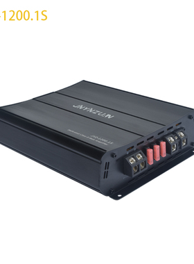 汽车音响金音钻功放1200.1S单声道车载大功率推低音炮喇叭