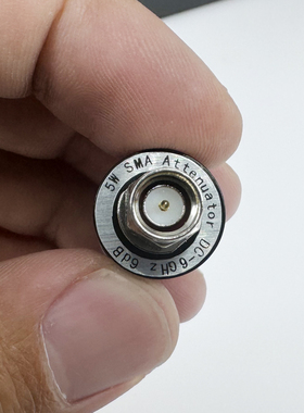 attenuator  5W衰减器 SMA转接口 5W 5GHz 6dB 可接测频仪
