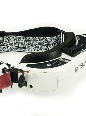 永不炸机 手绘涂鸦 肥鲨 Skyzone 大疆FPV goggles2 眼镜 VR 头带