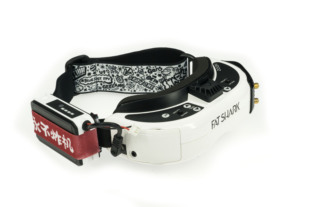 Skyzone 大疆FPV goggles2 永不炸机 肥鲨 眼镜 头带 手绘涂鸦