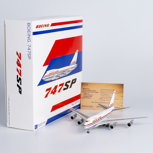 合金飞机模型波音原厂B747SP
