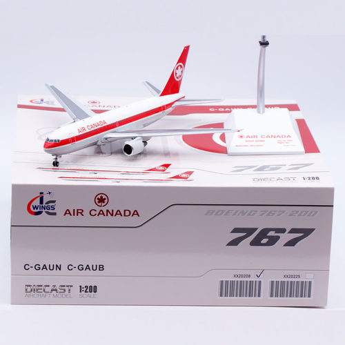 合金飞机模型加拿大航空B767