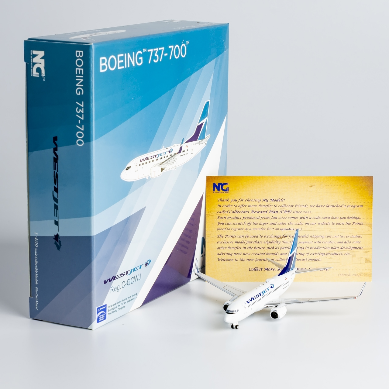 合金飞机模型西捷航空B737