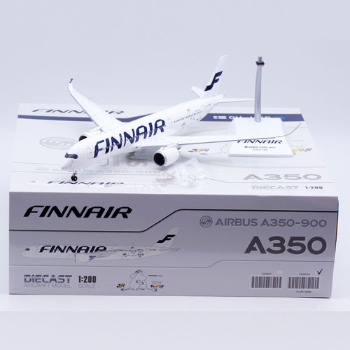 合金飞机模型芬兰航空A350
