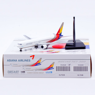 Wings 合金 300 400 HL7528 B767 韩亚航空 客机模型