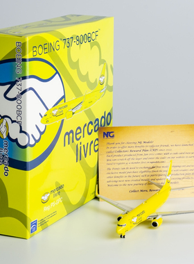 NGmodel 1:400 合金飞机模型 Mercado Livre B737-800 PS-GFC