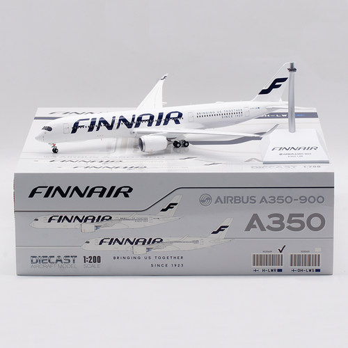 合金飞机模型芬兰航空A350