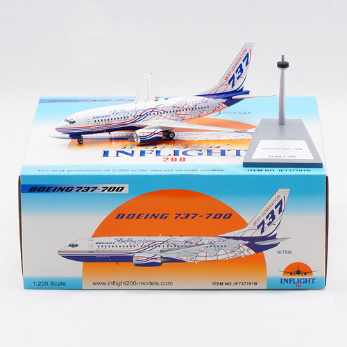 飞机模型合金波音原厂B737