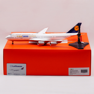 Jcwings 1/200 合金飞机模型 汉莎航空 波音 B747-8 D-ABYM 