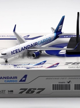 1:400 JC Wings 合金 客机模型 冰岛航空 B767-300ER TF-ISP