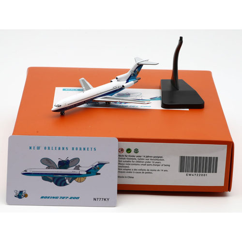 合金客机模型新奥尔良黄蜂B727