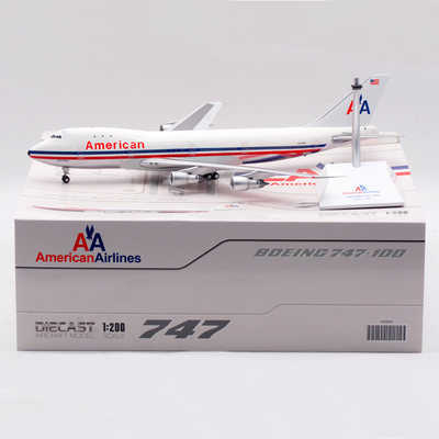 合金飞机模型美国航空B747