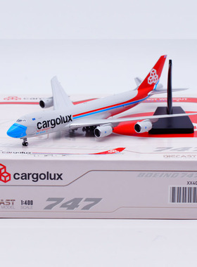 1:400 JCWing 合金客机模型 卢森堡国际货运航空 B747-8F LX-VCF