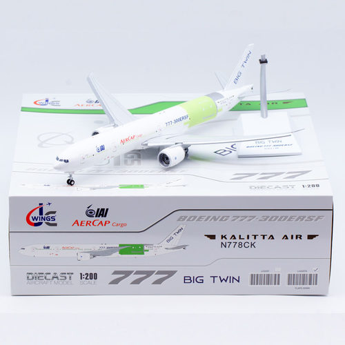 合金飞机模型卡利塔航空B777