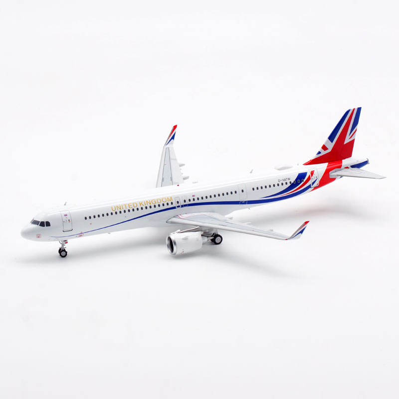1/200 if321n-uk 合金 飞机模型 英国空军 a321neo g-xatw 空客