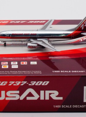 1:400 JC Wing 合金 客机模型 波音原厂涂装 波音B737-300 N352AU