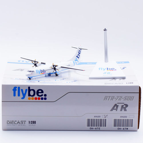 Jcwings 1/200 合金飞机模型 北欧弗莱比航空 ATR72 OH-ATE