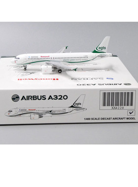1:400 JC Wings 合金 客机模型 Safran A320 F-HGNT