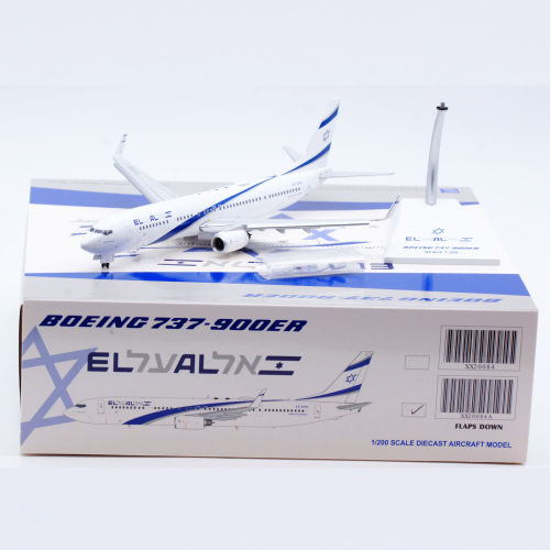 合金飞机模型以色列航空B737