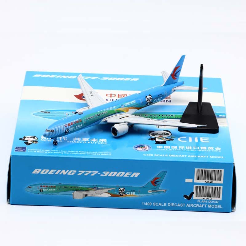 合金客机模型中国东方航空B777
