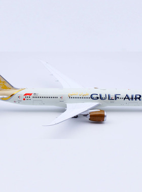 JC Wing 1:200 合金飞机模型 海湾航空 787-9 Dreamliner  A9C-FB