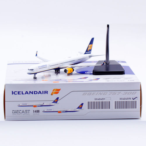 JCwings 1:400 合金飞机模型 冰岛航空 B757-300 TF-FIX
