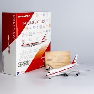 NG Lite 1:400 合金飞机模型 波音原厂 B747-100 N7470