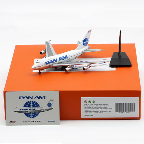 合金客机模型泛美航空B747SP