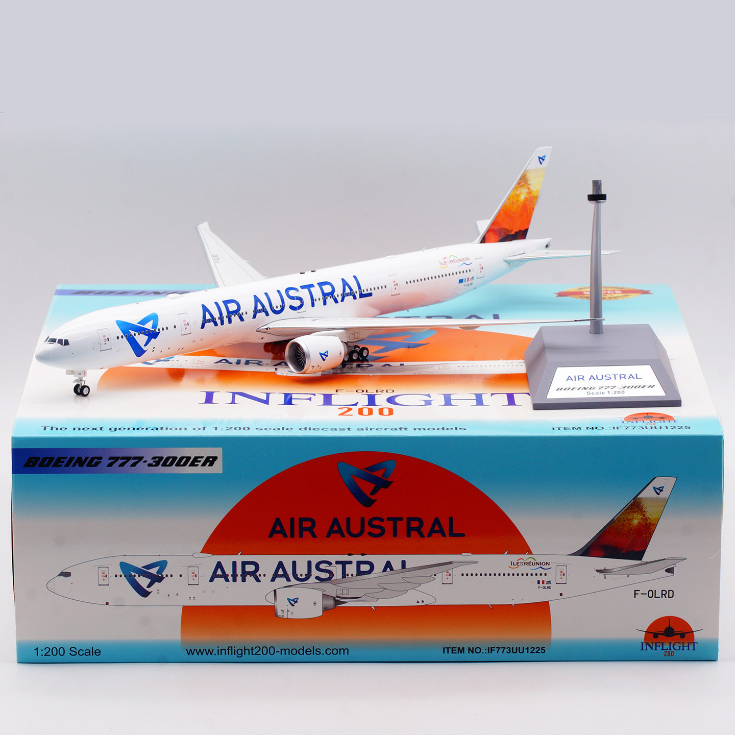 Inflight 1:200 合金飞机模型 奥斯特拉尔航空 B777-300 F-OLRD