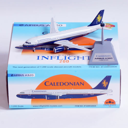 Inflight 1:200飞 机模型 合金 英国金狮航空 空客 A320 G-CVYE