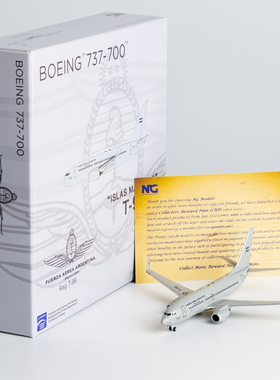 NGmodel 1:400 合金飞机模型 阿根廷空军 B737-700/w T-99