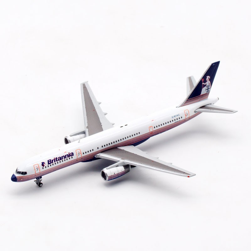 大不列颠航空B757合金客机模型