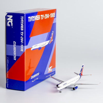 合金飞机模型古巴航空TU-204