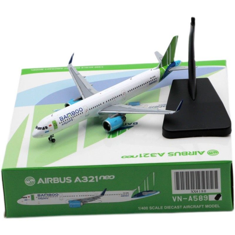 飞机模型越南竹子航空A321NEO