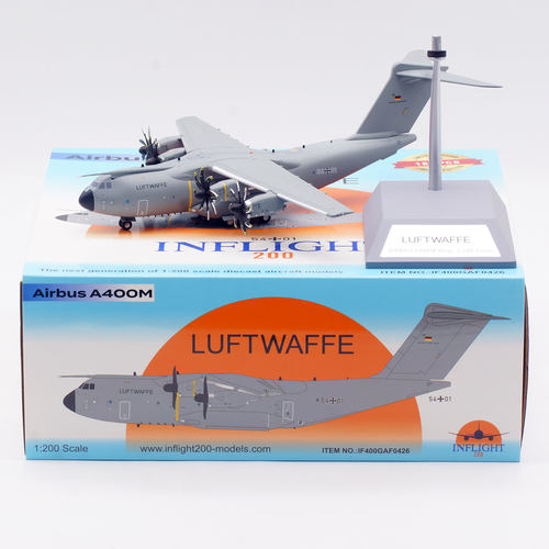 Inflight 1:200 飞机模型 合金 德国空军 空客 A400M 5401
