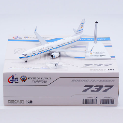 合金飞机模型科威特航空B737
