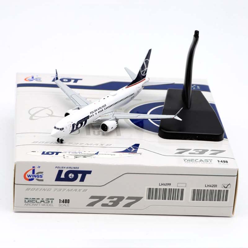 合金客机模型波兰航空B737
