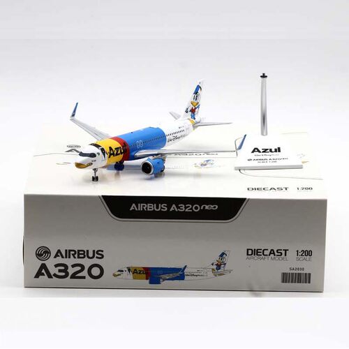 合金飞机模型蔚蓝航空A320neo