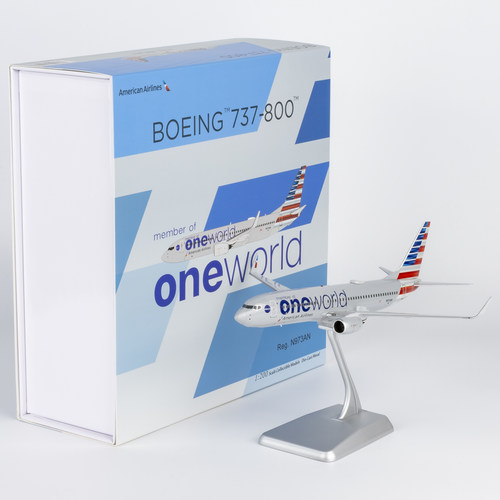 NGmodel 1:200 合金飞机模型 美国航空 B737-800/w N973AN