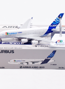 Aviation 1：400 合金飞机模型  空客原厂 A380 F-WWOW