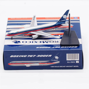 1:400 JC Wings 合金 客机模型 墨西哥航空 波音767-300ER XA-RWX