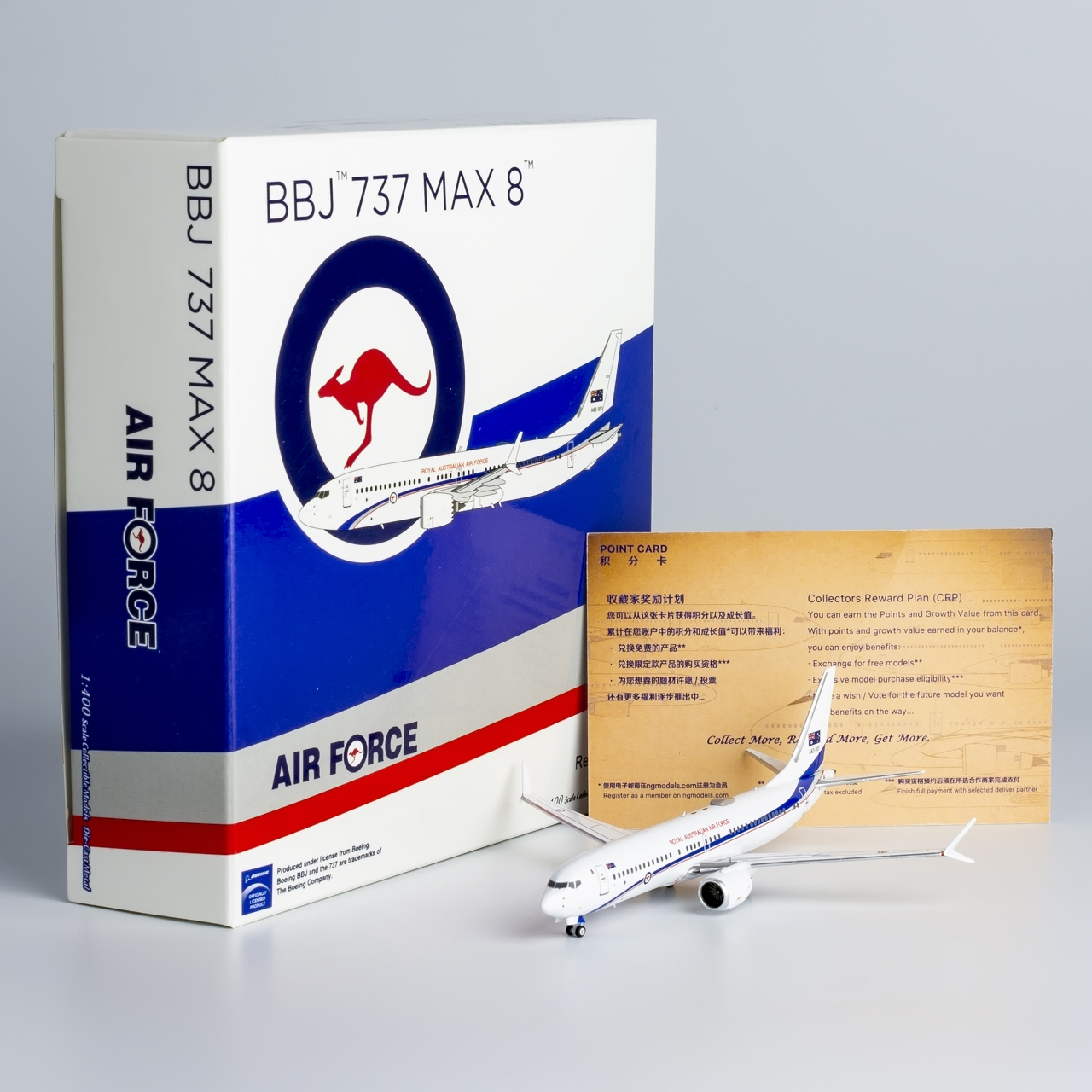 合金飞机模型澳大利亚皇家B737