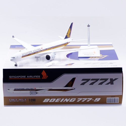 Jcwings 1/200 合金飞机模型 新加坡航空 波音B777-9X