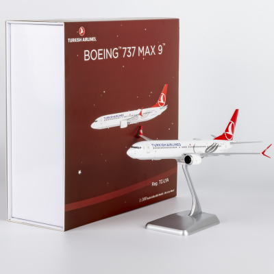 NGmodel 1:200 合金飞机模型 土耳其航空B737 MAX9 TC-LYA TC-LYB