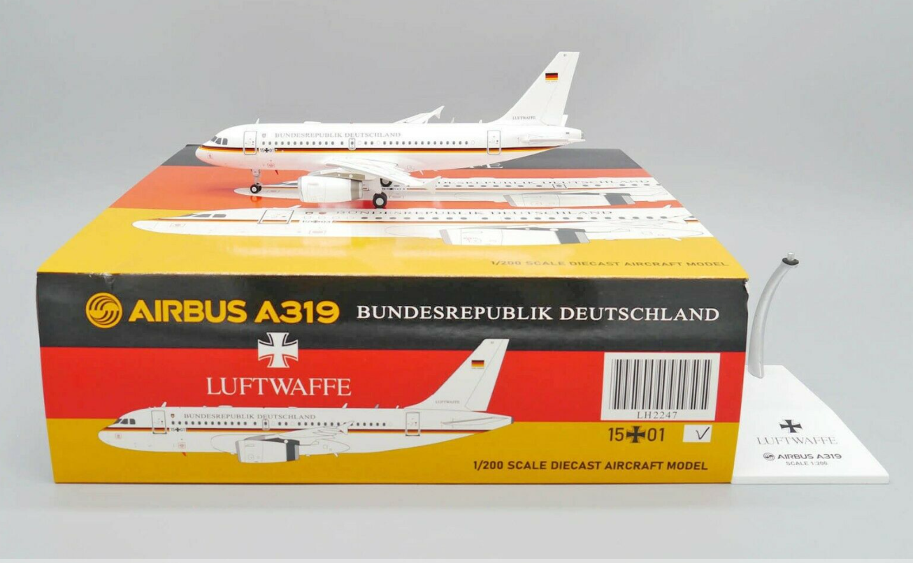 合金飞机模型德国空军A319